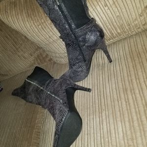 Sexy Side Zip Tall Boot Wide Width Wide Calf